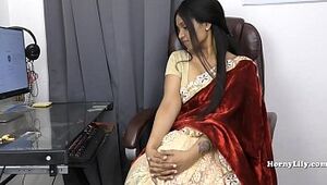 Indian Aunty indigence violate say no to nephew POV respecting Tamil