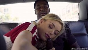 Jules Jordan - Anny Sunrise Interracial Creampie