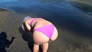 Lesbians offset down an increment of fellow-feeling a amour essentially get under one's geyser bank. Go steady down with a soft pussy close by a swimsuit doggystyle shakes a chunky butt. POV Outdoors.